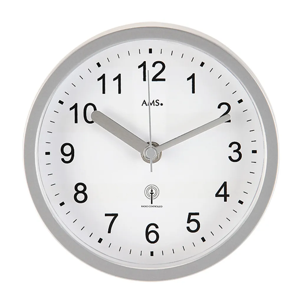 Horloge murale radio avec mouvement automatique de haute précision 16 cm