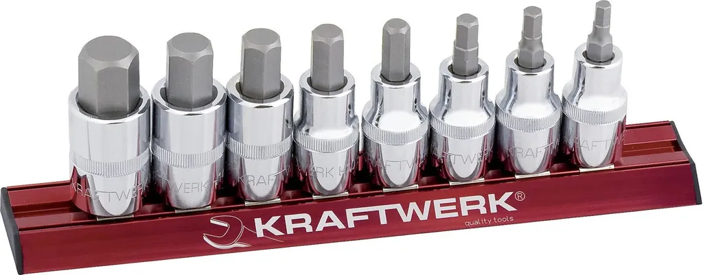 Kraftwerk 326099 Set Bussole 1/2 MAGALU - 8 Pezzi Hex Professionali