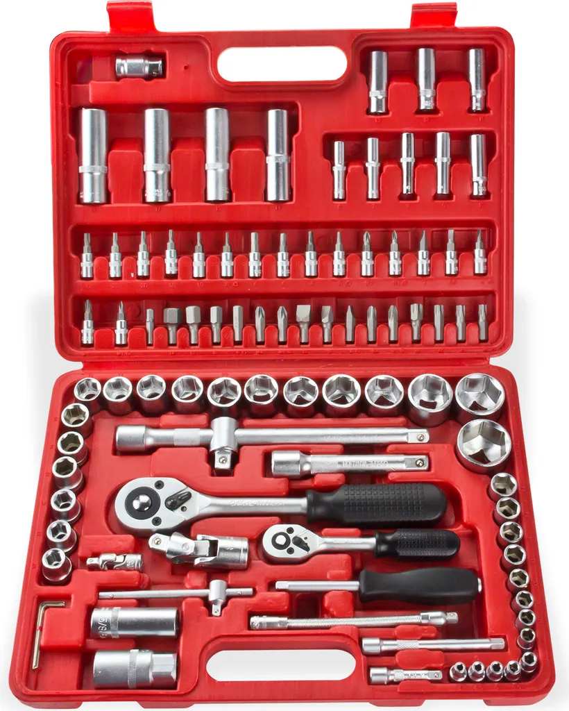 Coffret 1/2" 94 outils nus pour débloquer vis et écrous difficiles