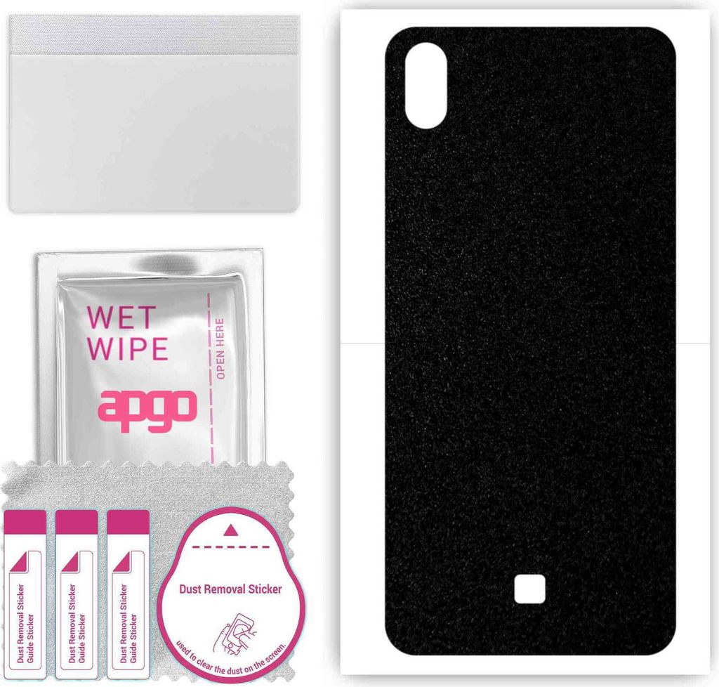 apgo Rückseite Schutzfolie, Skin, kompatibel mit LG K20 Produktbild 