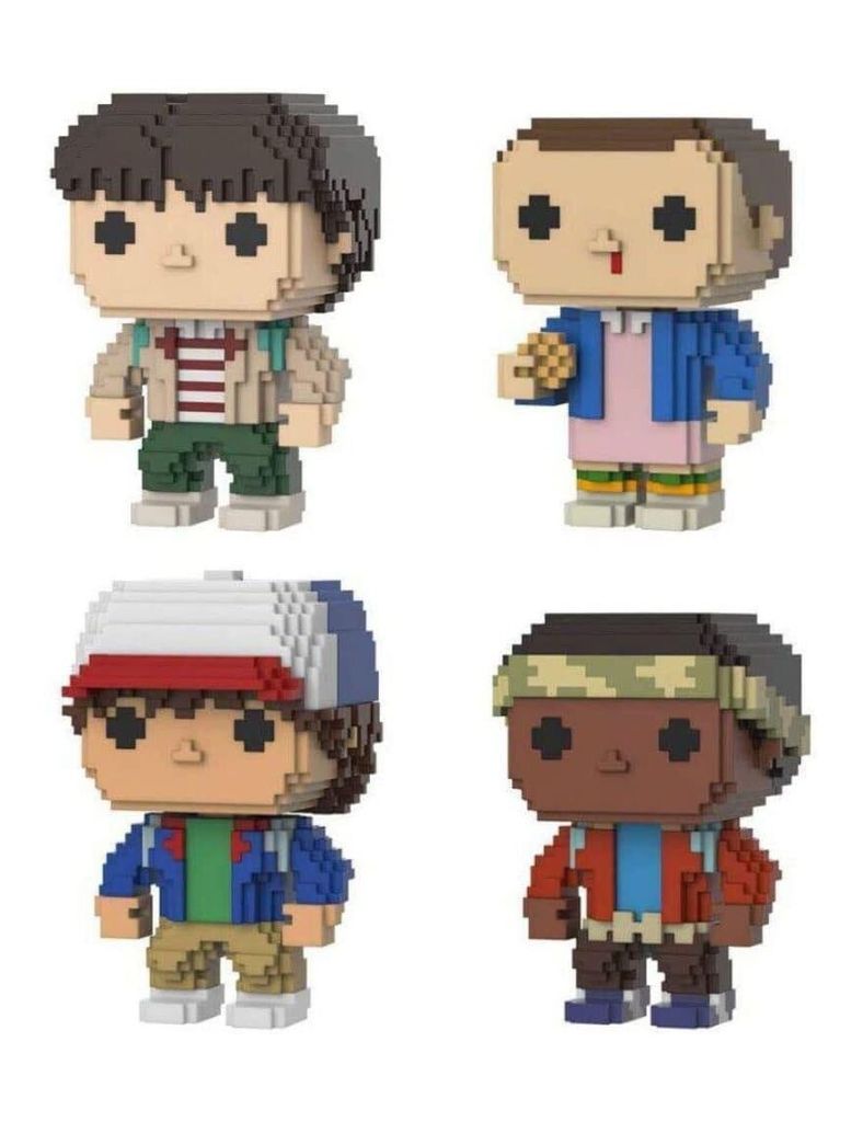 Figur Stranger Things - Eleven with Eggos/Mike/Dustin/Lucas (Funko POP! 8-BIT)