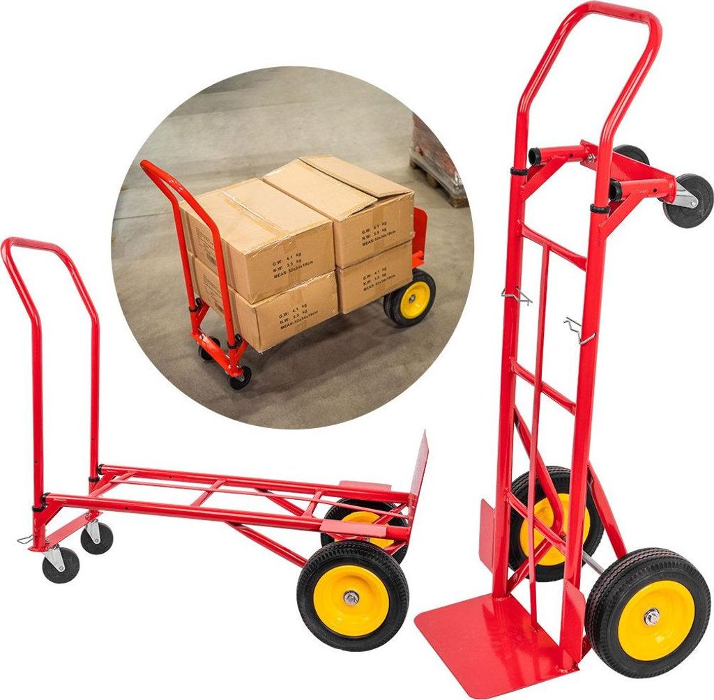 Sackkarre Strend Pro, 2in1 Transportwagen, Sackkarre für Produktbild 