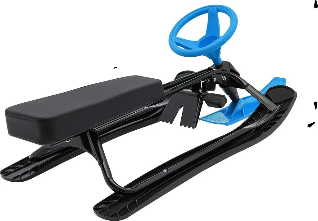 Luge durable tout terrain bleue - Adieu la casse, vive la glisse !