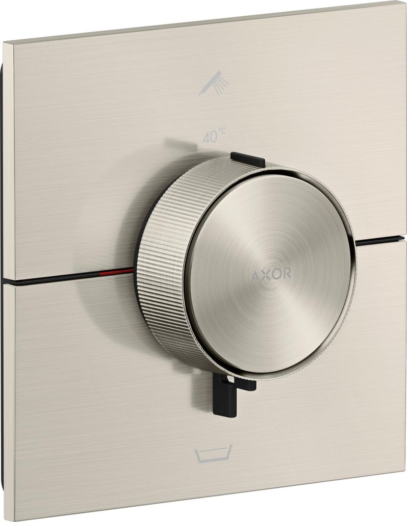 hansgrohe AXOR ShowerSelect ID Thermostat, Unterputz, eckig, 2 Verbraucher, integrierte Sicherungskombination, 36753800