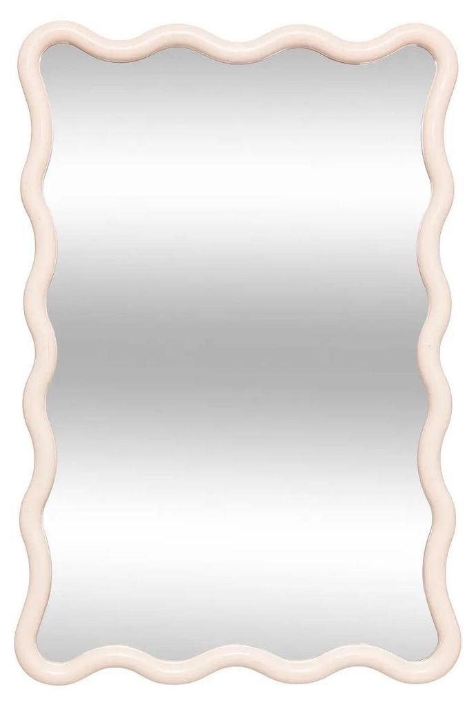 Atmosphera Wandspiegel Waves - beige - 60 x 38 cm - Produktbild 