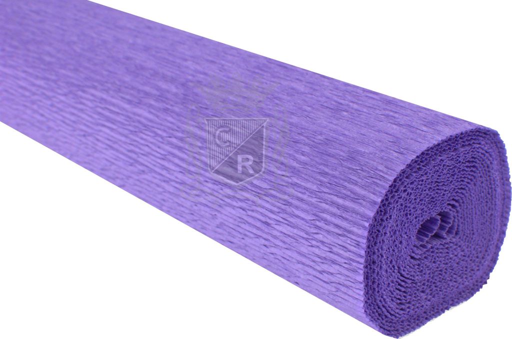Italienisches Krepppapier Rolle violett 180g 50x250 cm