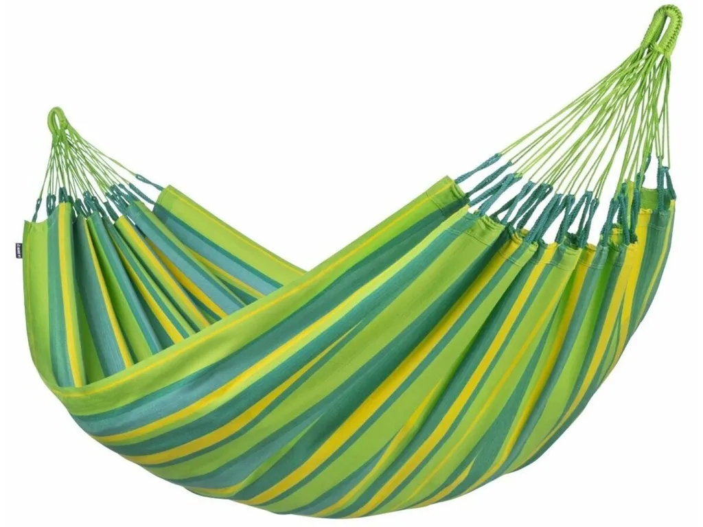 Amaca Singola Tradizionale Brisa Lime La Siesta - Made in Colombia