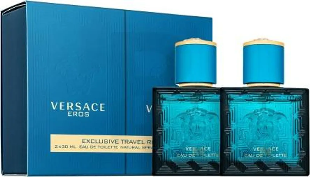 Coffret Parfum Versace Eros Homme Set de Soin et Eau de Toilette Format 30ml