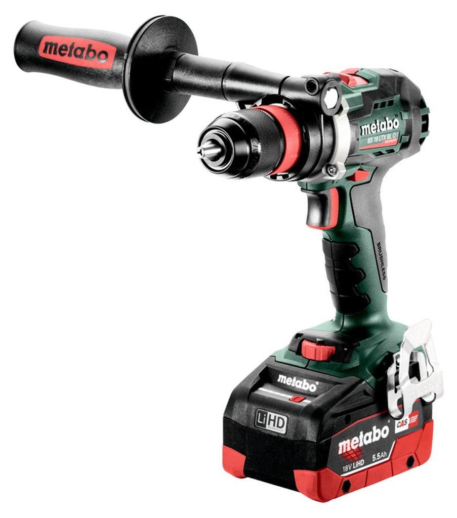 Metabo BS 18 LTX BL Q Akku-Bohrschrauber 18V 2x LiHD Ladegerät Kunststoffkoffer