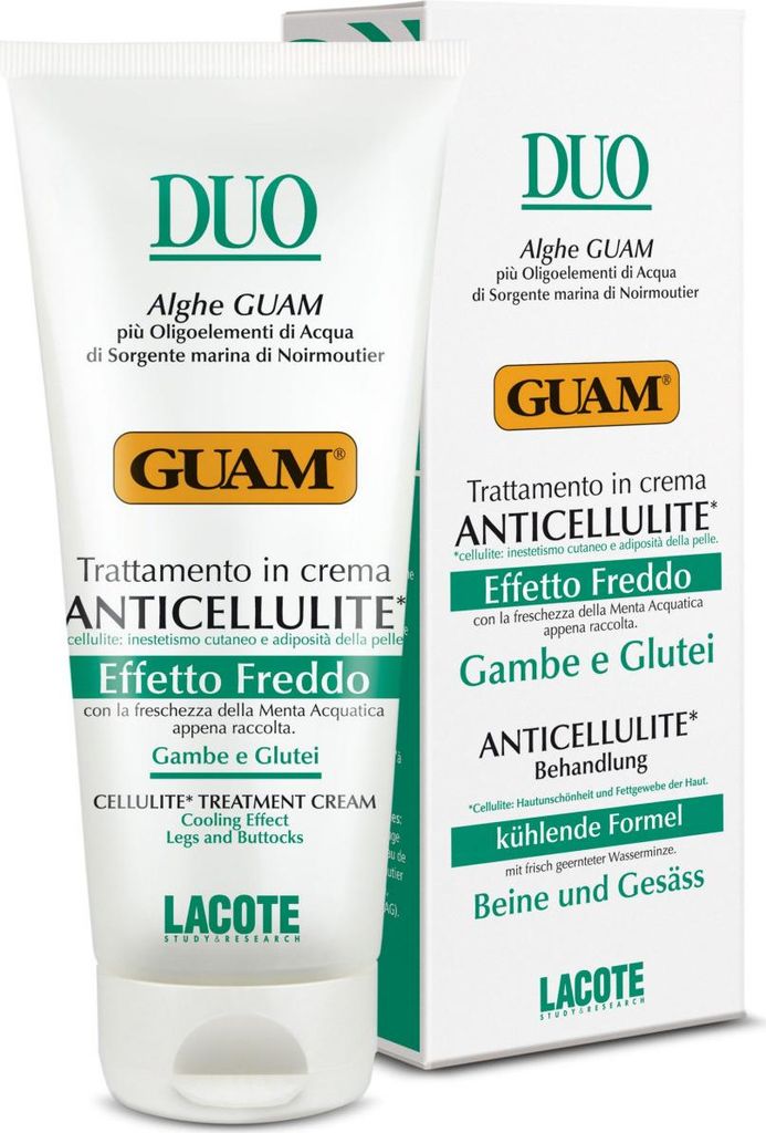 GUAM DUO Fangocrema formula rinfrescante per gambe e glutei Immagine del prodotto 