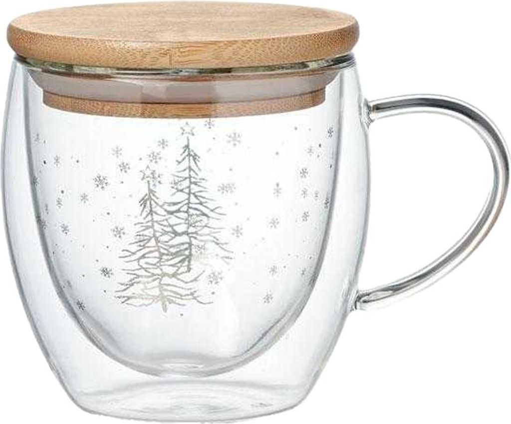 MidOcean - "Sian" Kaffeebecher, Borosilikat-Glas, Doppelwandig, 220ml MO1899 (Einheitsgröße) (Transparent)