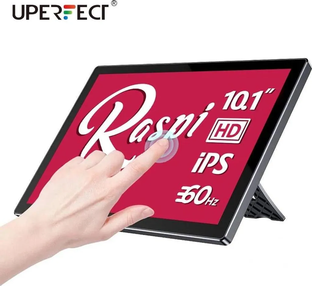 Moniteur Tactile 10 Pouces pour Raspberry Pi 4 avec Haut-Parleurs Intégrés
