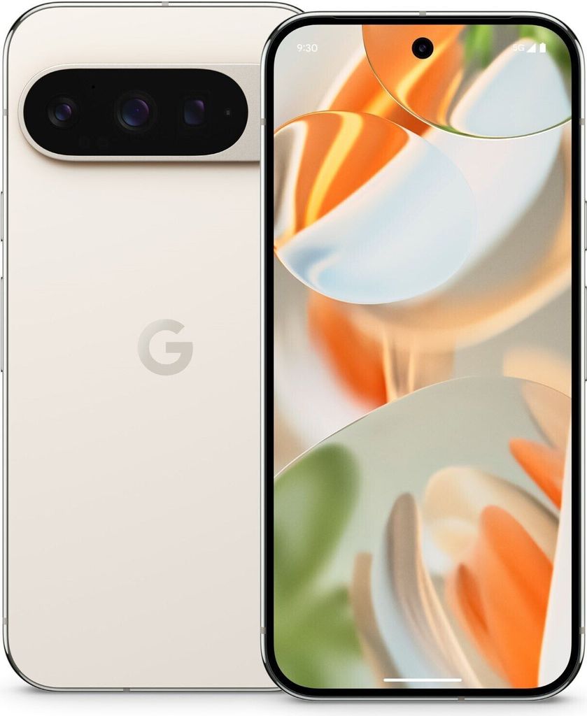 Pixel 9 Pro 5G 128GB Porcelain Smartphone