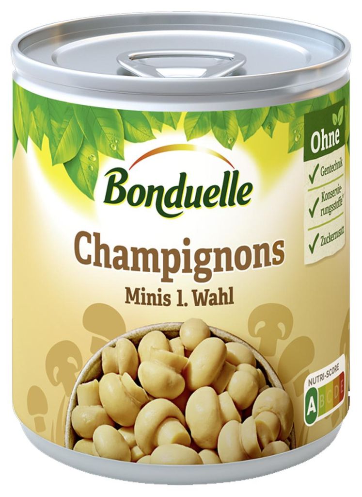 Bonduelle Champignon Köpfchen Minis Sélection Très Fine Image du produit 