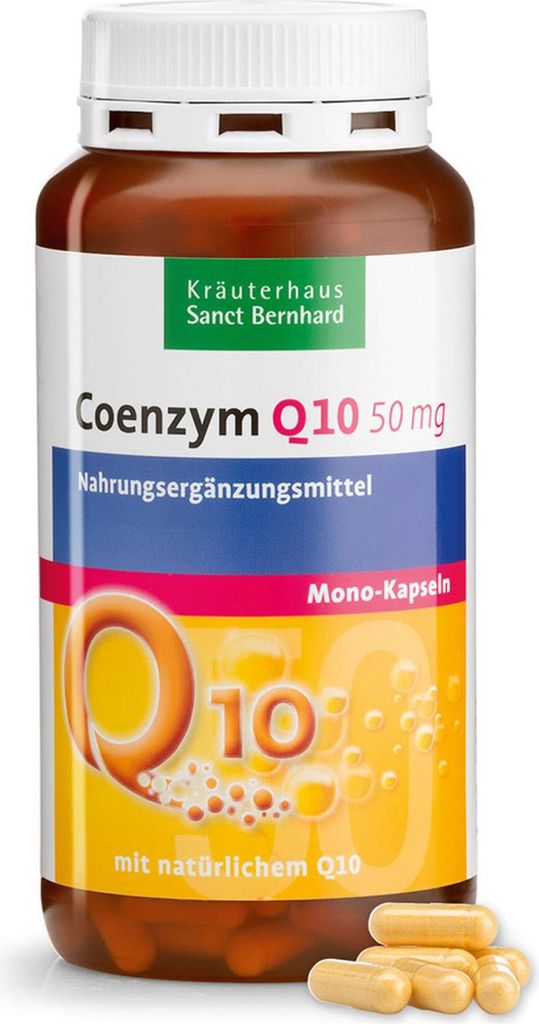 Sanct Bernhard Coenzym Q10 50mg Mono-Kapseln - 300 Kapseln