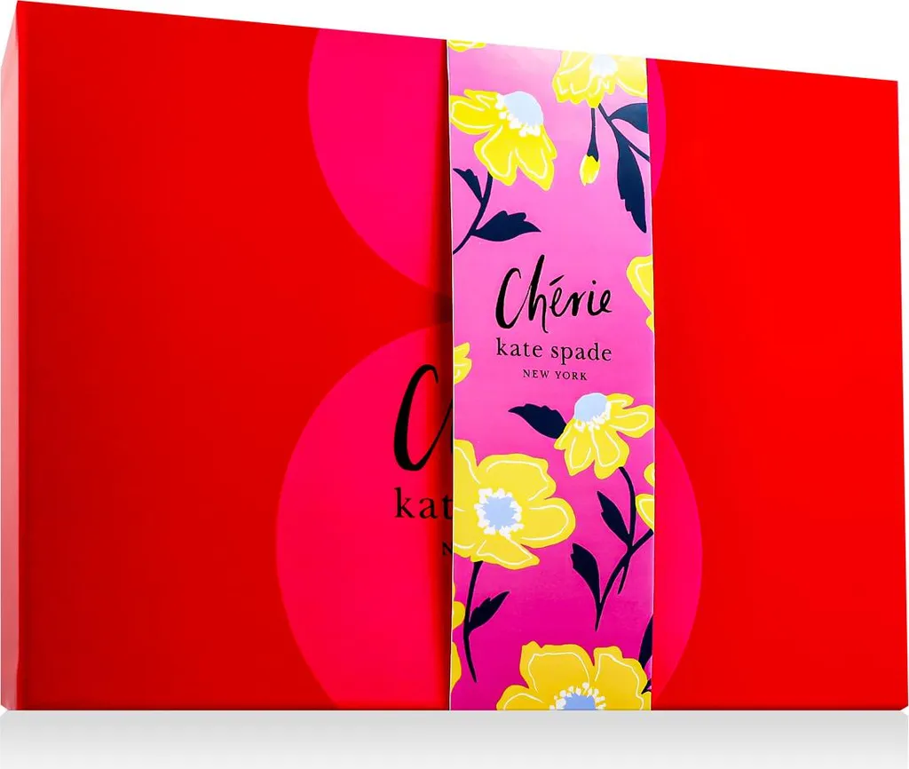Coffret Cadeau Femme Kate Spade Chérie Parfum 100ml et Format Voyage