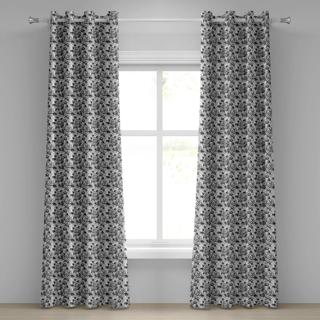 Set 2 Tende ABAKUHAUS 280x225 cm - Look Professionale B&W