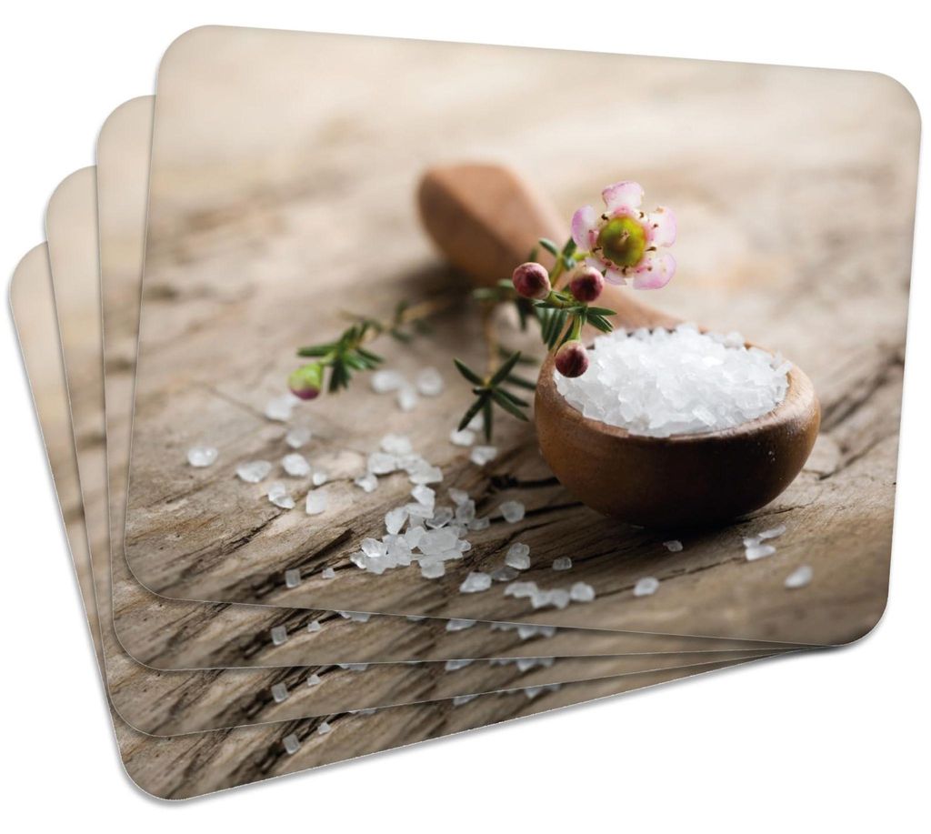 MG Design Set aus 4 Kork-Platzsets - Salt 2 - 30 x 40 cm - Produktbild 