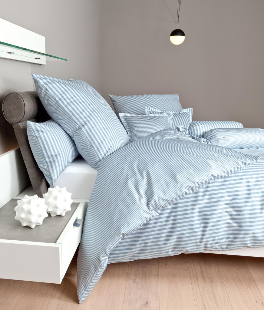 Janine modernclassic 3912 155x220cm+80x80 Farbe perlblau