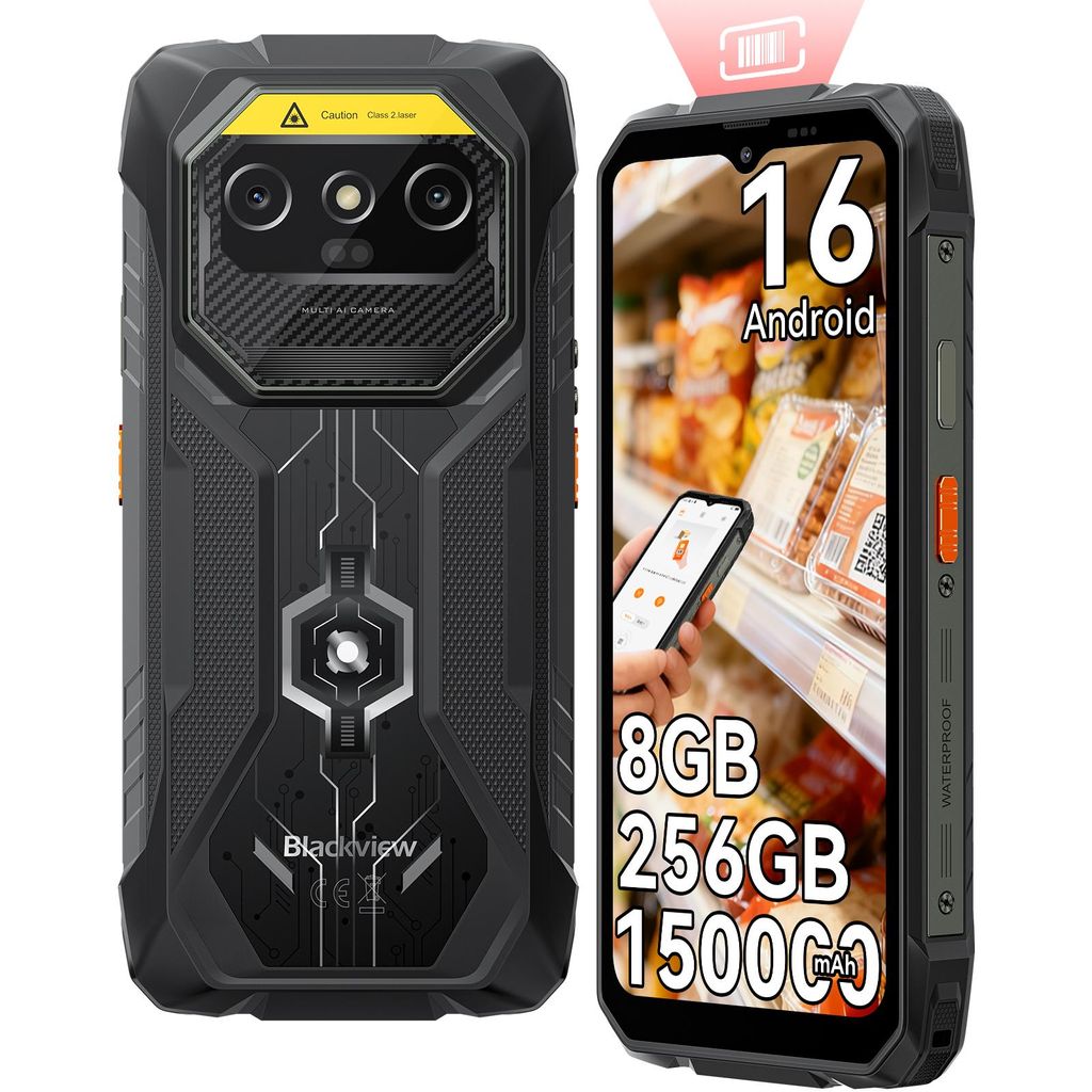 Blackview ROCK 1 Pro fi-2D-Scanner Outdoor Smartphone Ohne Produktbild 