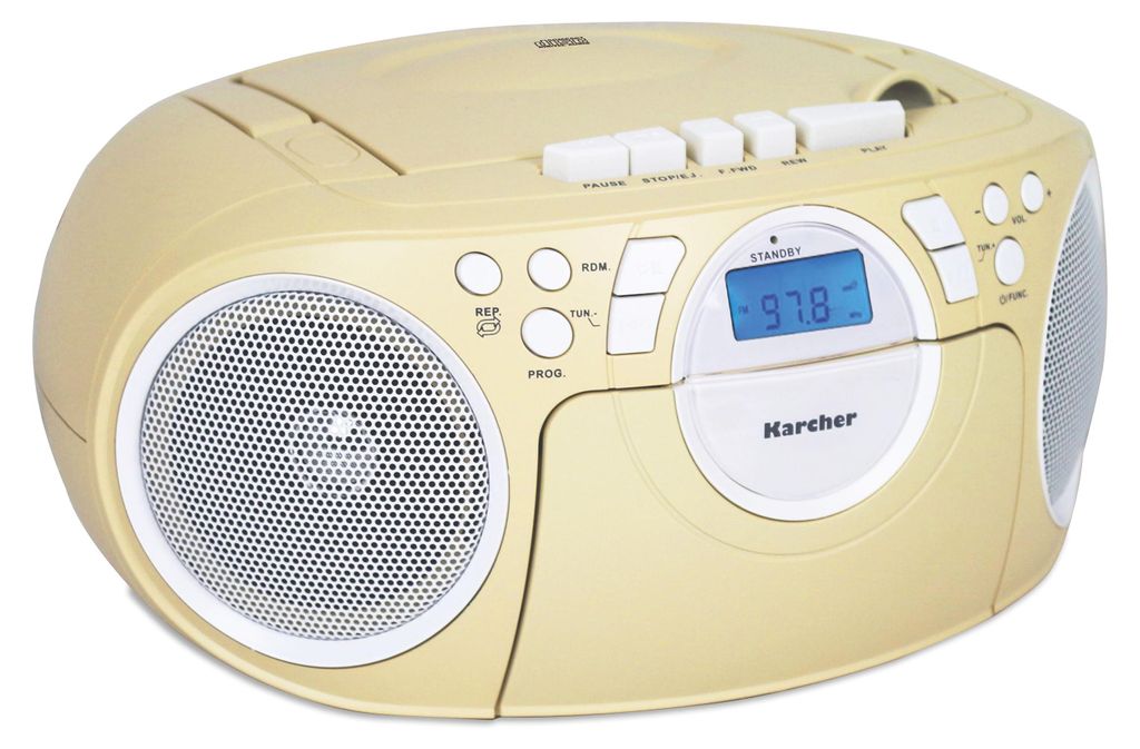 Karcher RR 5042 tragbares Radio mit CD-Player und Produktbild 