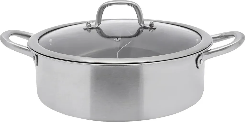 Offerta Pentola Acciaio Inox Induzione - Argento Alta Qualità