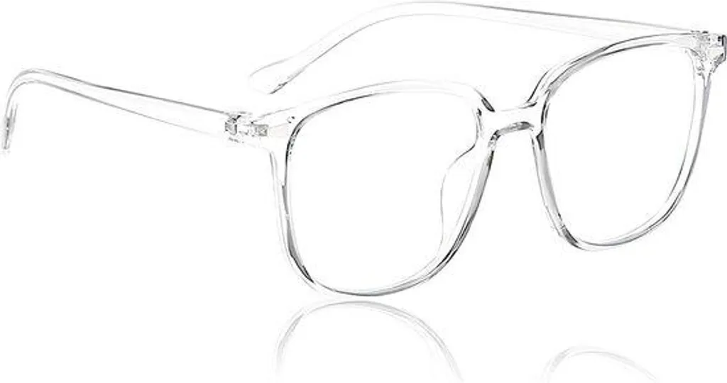 Lunettes anti lumière bleue et protection UV à monture transparente