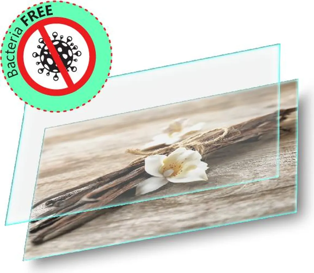 Tagliere in Vetro 45x52 per Camper e Van - Coprifuoco Resistente - 10