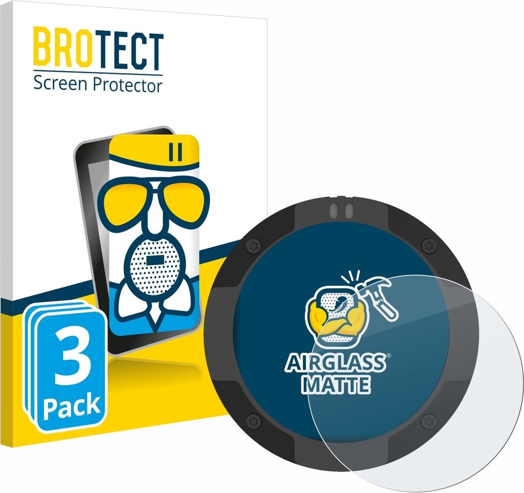 3x BROTECT Entspiegelungs Schutzglas für Beeline Moto II Schutzfolie Panzer Folie Glas Display Schutz matt