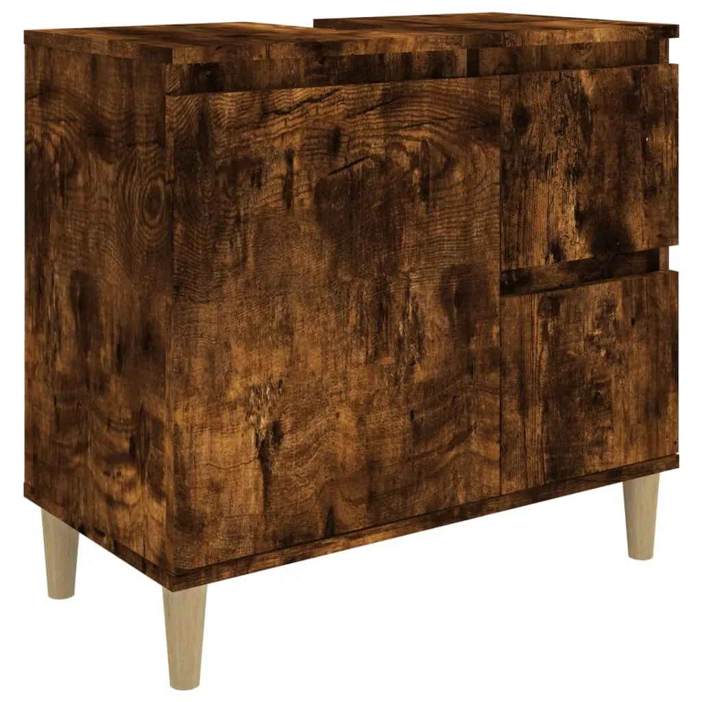 Mobile Bagno Smart 65cm Rovere Fumé - vidaXL Design 2026