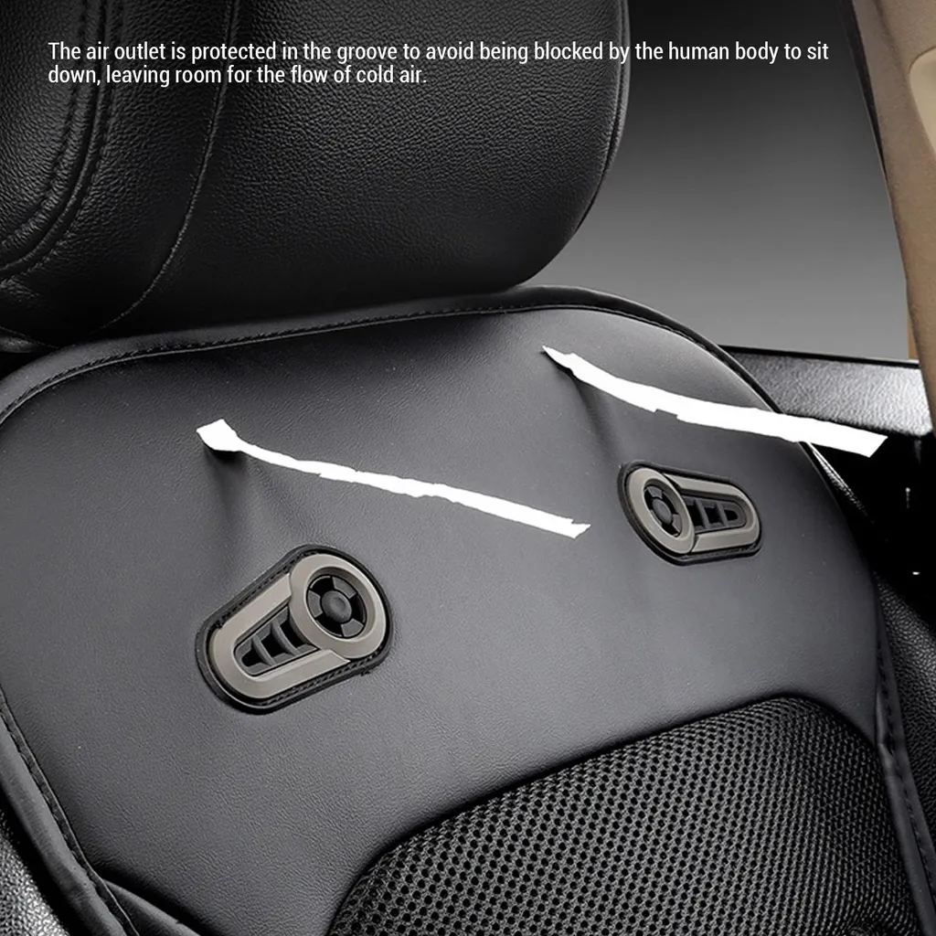 Coussin réfrigérant pour long trajet voiture 12/24V ventilation active