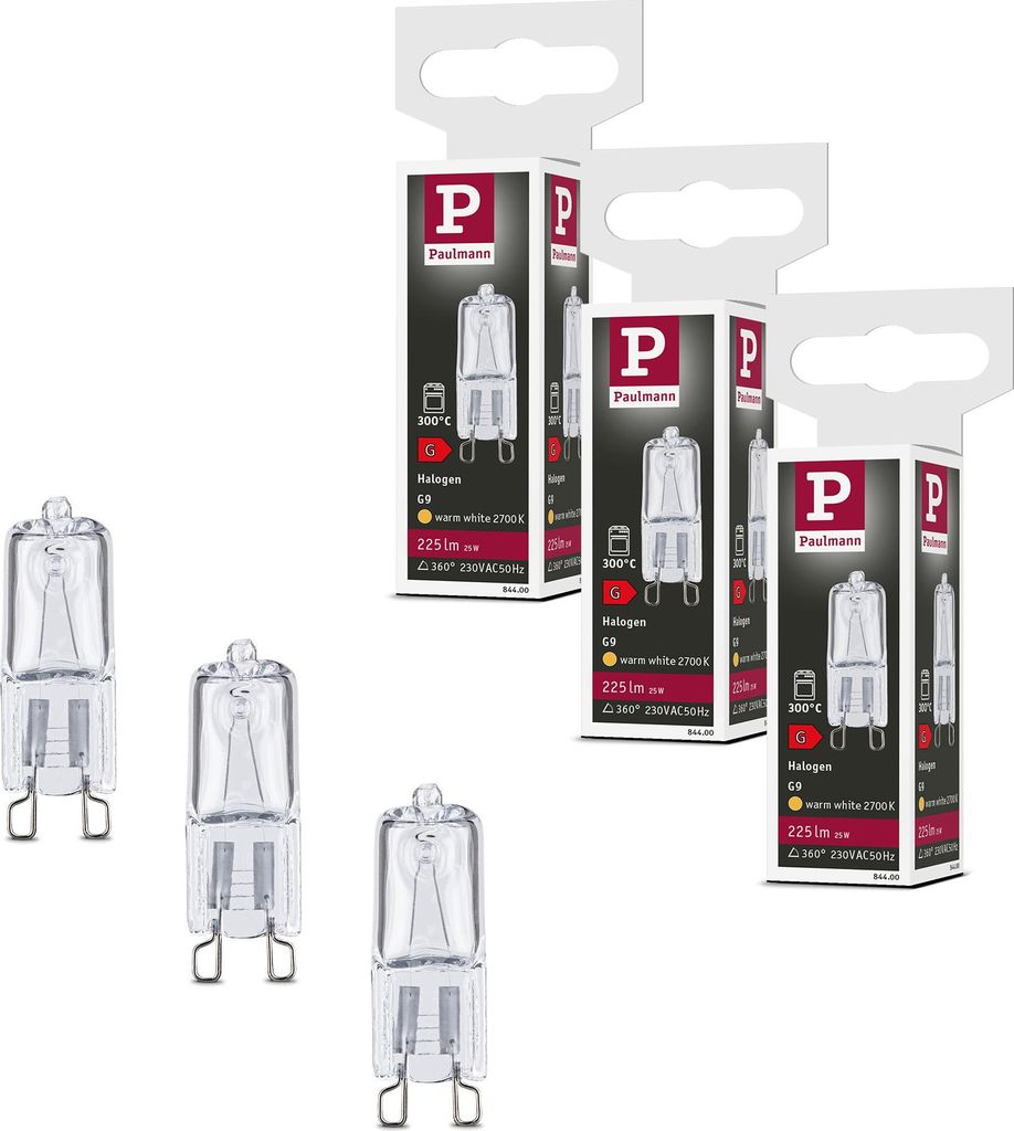 Paulmann Bundle Socle à broches halogène pour four Image du produit 