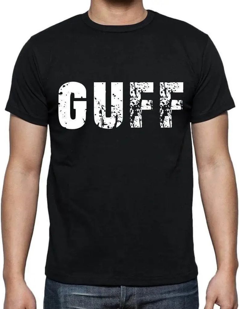 Herren Grafik T-Shirt Guff Öko-Verantwortlich Vintage Jahrgang Kurzarm Lustige Druck Geburtstag Geschenk Mann
