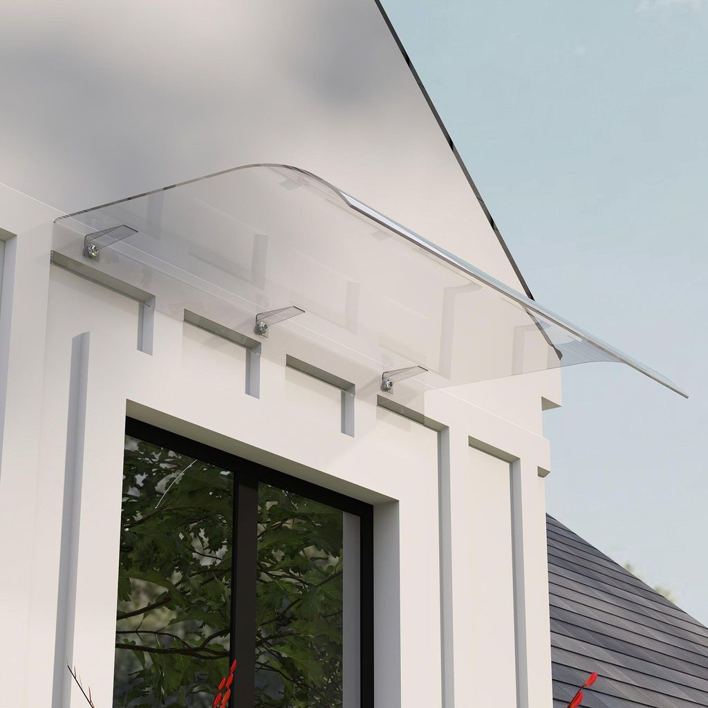 YZNAHRE Vordach für Haustür 80x50 cm Überdachung Haustür Produktbild 