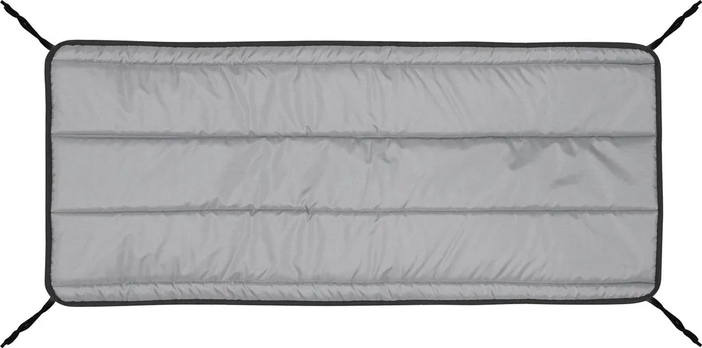 Coussin en mousse 120x50 cm gris foncé : fini les bancs durs et froids