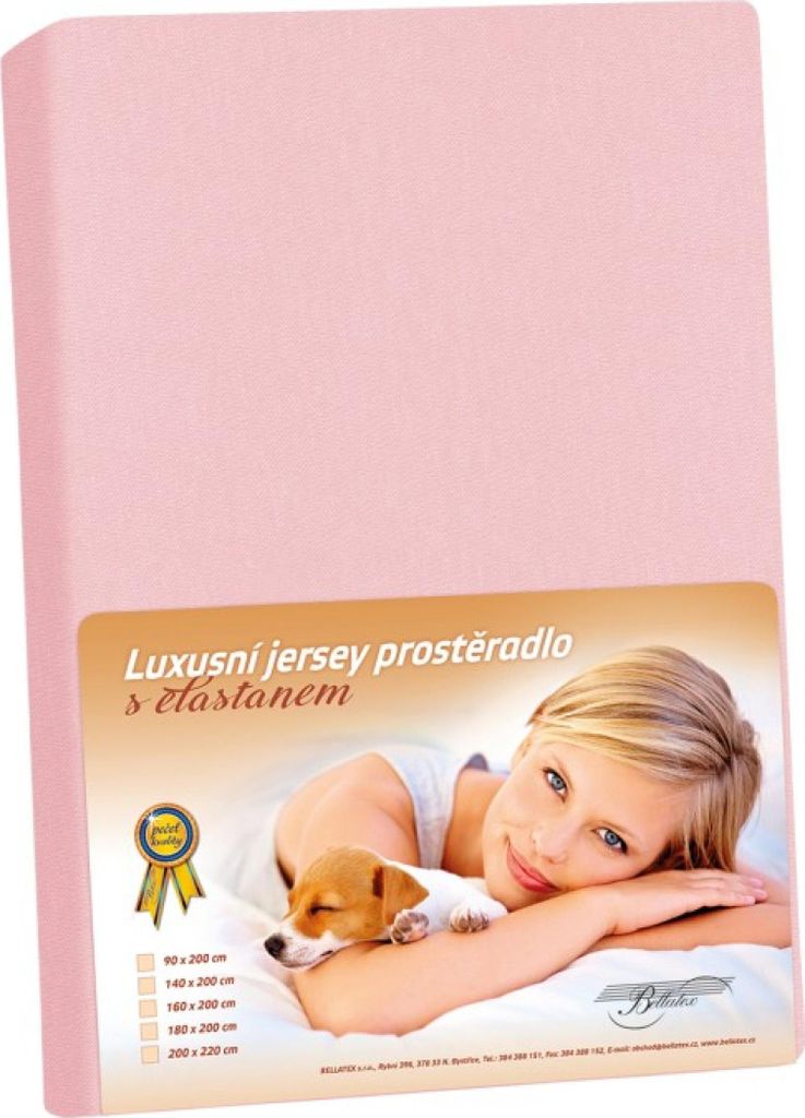 Jersey LUX - 120x200 cm - Rosa