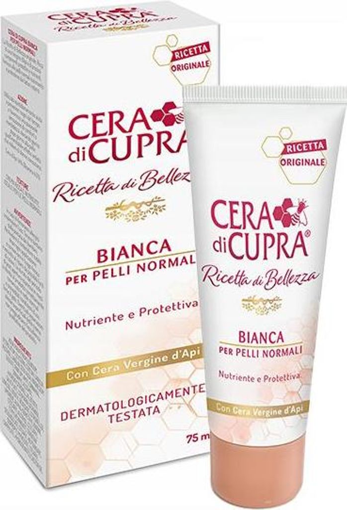 Cera di Cupra crema viso in tubetto pelle normale 75ml Immagine del prodotto 