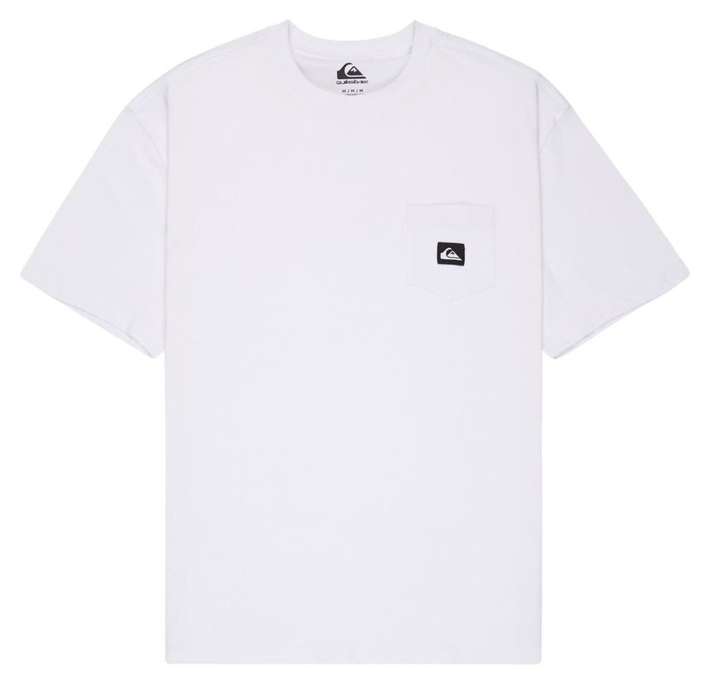 Quiksilver T-Shirt Salt Water Pocket White : XL Größe: XL