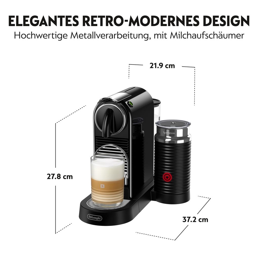 Nespresso De'Longhi EN267.BAE Citiz Kaffemaschine | Produktbild 4