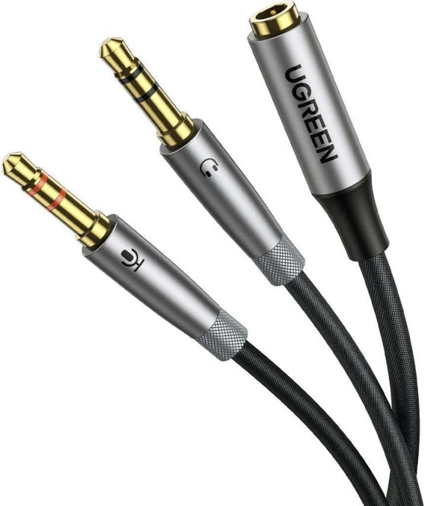 Ugreen 3,5 mm Klinke Audio Splitter, Weiblich auf 2x Produktbild 