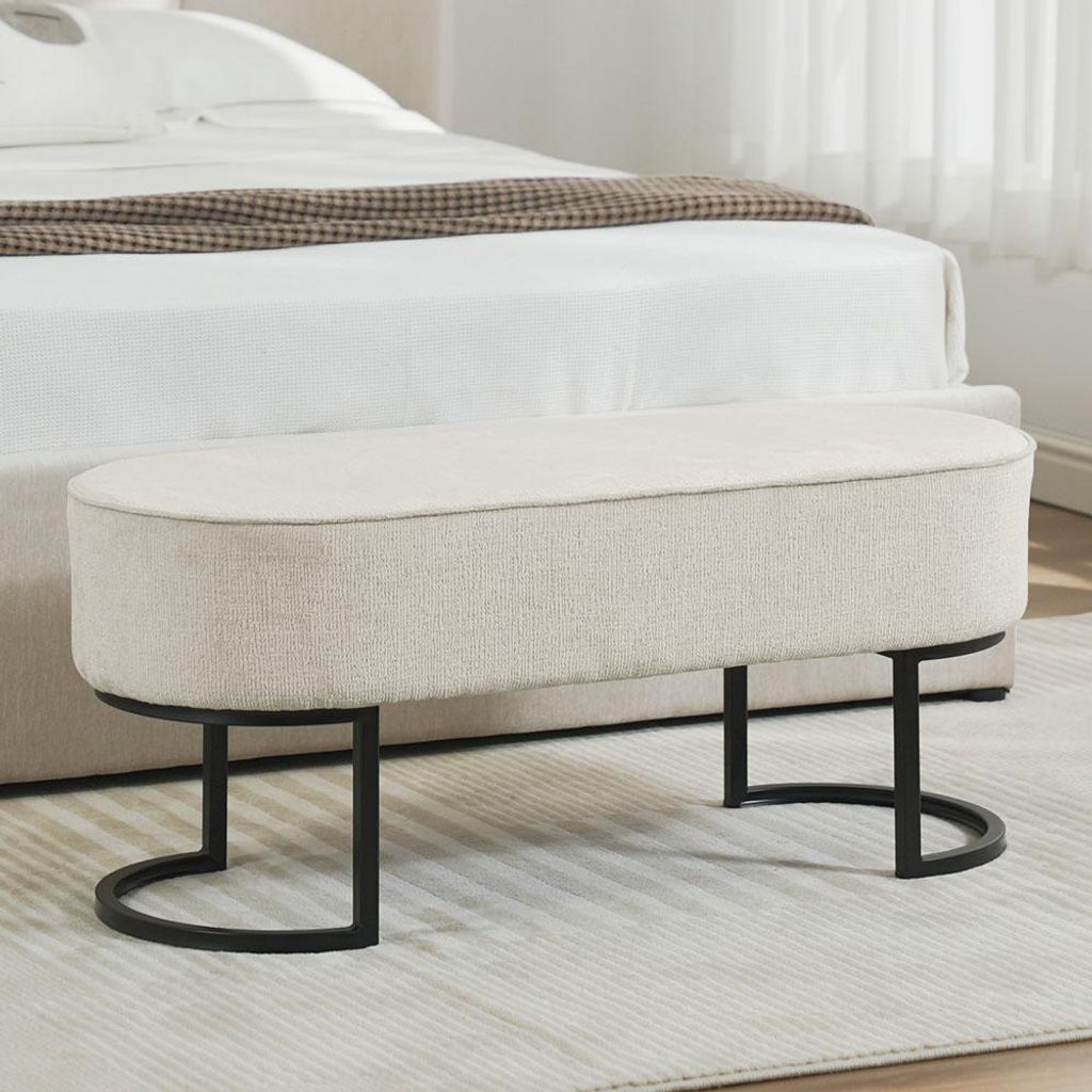 Milton & Oldbrook Chenille Bank Amadora Beige