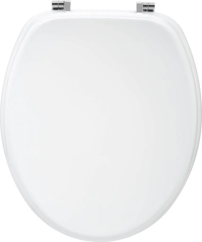 Copriwater 5 Cinque Bianco in Legno - Estetica e Durata per il Bagno