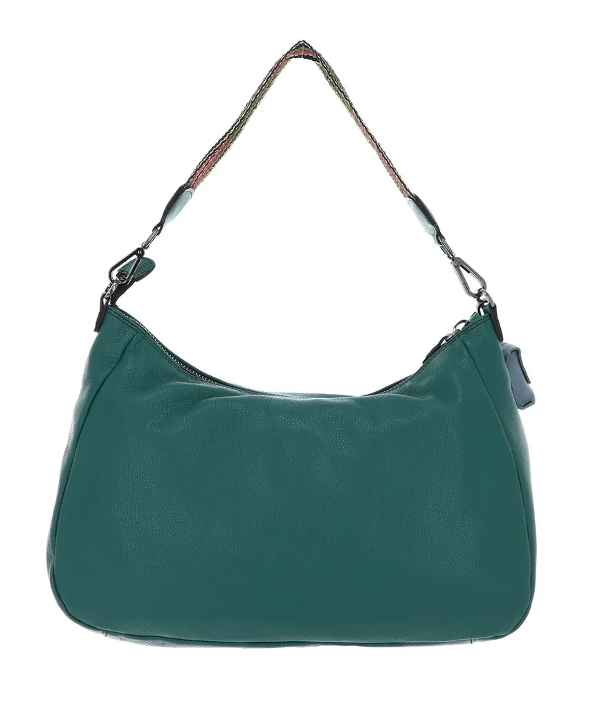 Sac Bandoulière en Cuir et Polyester Gabs Isabel Vert Bouteille Chic