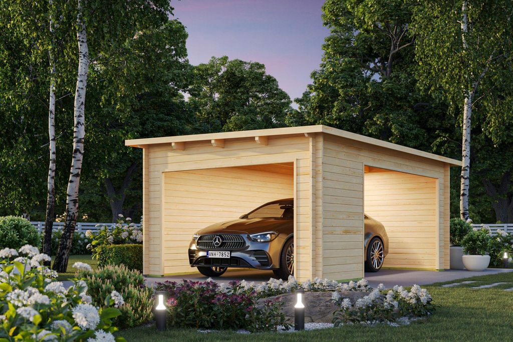 Fjordholz Holzgarage / Carport Modell Volker 40