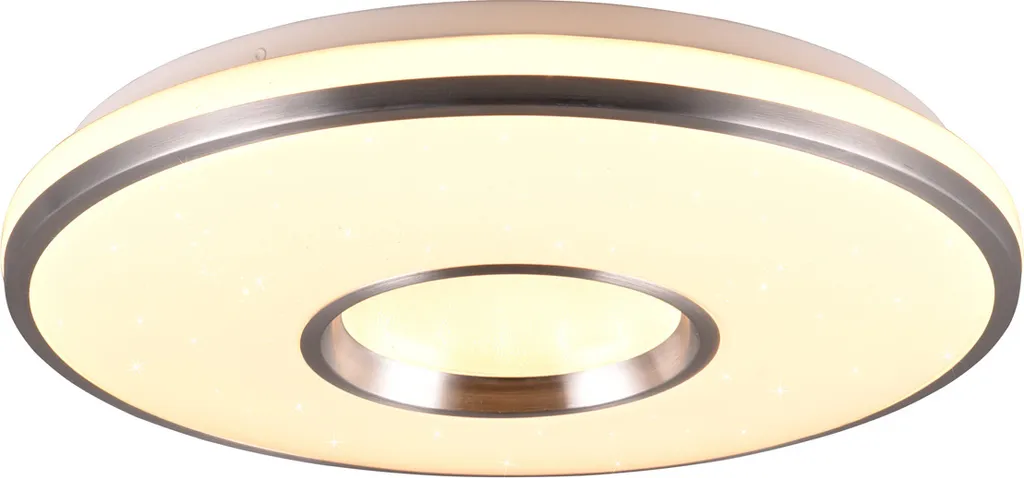 Lampada Soffitto LED 24W REALTA RL Argento 39cm Telecomandata