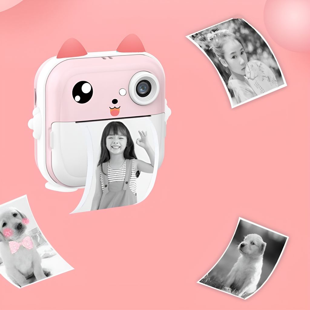 Instantní Fotoaparát Pro Děti Tiskárna S 32Gb Kartou + 3 Obrázek produktu 10