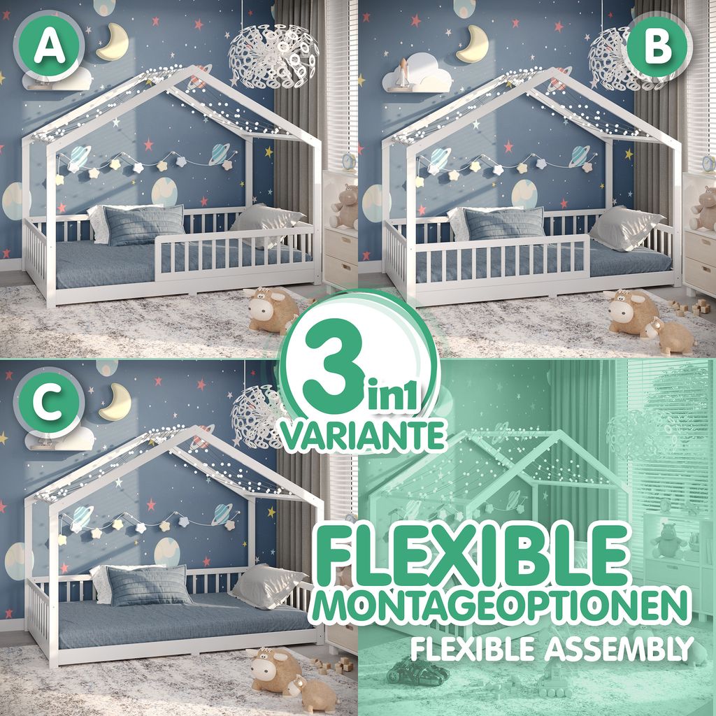 Hausbett 120x200 Ikea