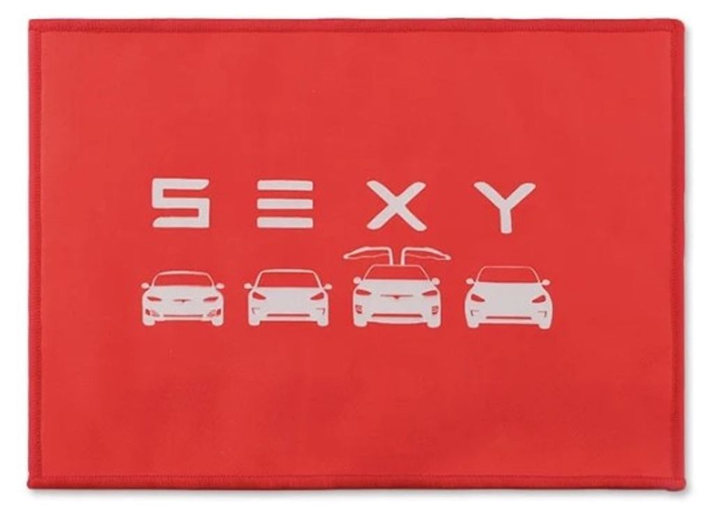 Tesla Handtuch, rot, Marke Elvix Produktbild 