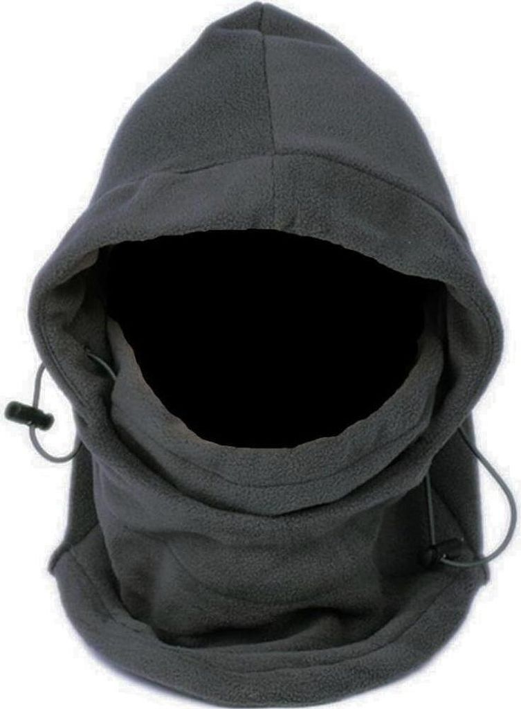 Winter Fleece Sturmhaube AD-39241 - Grau für Outdoor KP39241