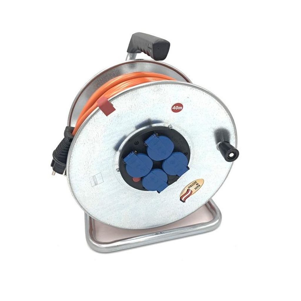 Brennenstuhl Kabeltrommel BAT SK 290 40m K35 3G1,5 orange IP44